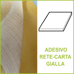 Lastra biadesivo rete-carta gialla (EPDM 175)