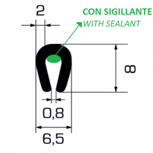 Profilo Copribordi cod. 02.0001710225.941