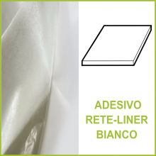 Lastra biadesivo rete-liner bianco (EPDM 100 PEROX) Lastra biadesivo rete-liner bianco (EPDM 100 PEROX)