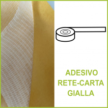 Profilo biadesivo rete-carta gialla (EPDM 100 ZOLFO) Profilo biadesivo rete-carta gialla (EPDM 100 ZOLFO)