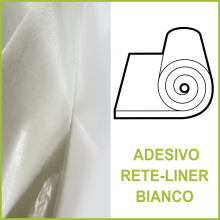 Rotolo biadesivo rete-liner bianco (EPDM 175) Rotolo biadesivo rete-liner bianco (EPDM 175)