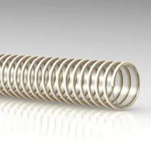 Tubo spiralato per mandata e aspirazione liquidi alimentari spirale ramata Tubo spiralato per mandata e aspirazione liquidi alimentari spirale ramata