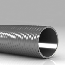 Tubo spiralato per mandata e aspirazione di liquidi inerti e fanghiglia Tubo spiralato per mandata e aspirazione di liquidi inerti e fanghiglia