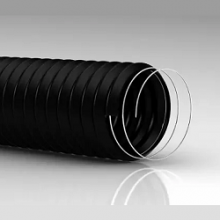 Tubo spiralato per aspirazione fumi con acidi e solventi Tubo spiralato per aspirazione fumi con acidi e solventi